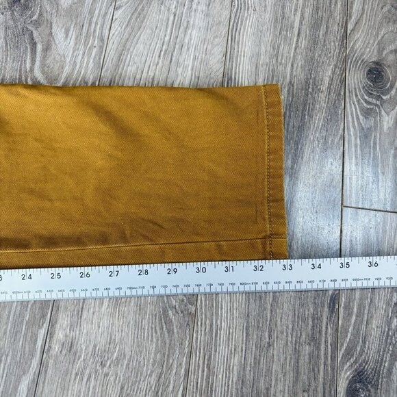 MMX Germany Chino Pants Mens 33/34 Stretch LYNX Brown Tan Comfort Quality - Picture 10 of 16